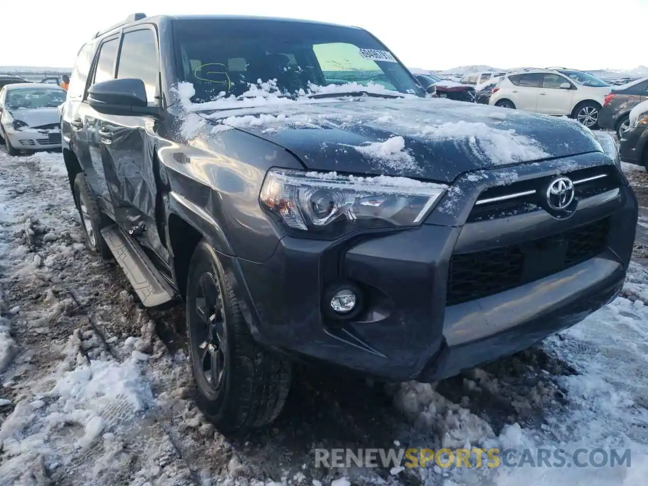 1 Photograph of a damaged car JTENU5JR0N5981523 TOYOTA 4RUNNER 2022