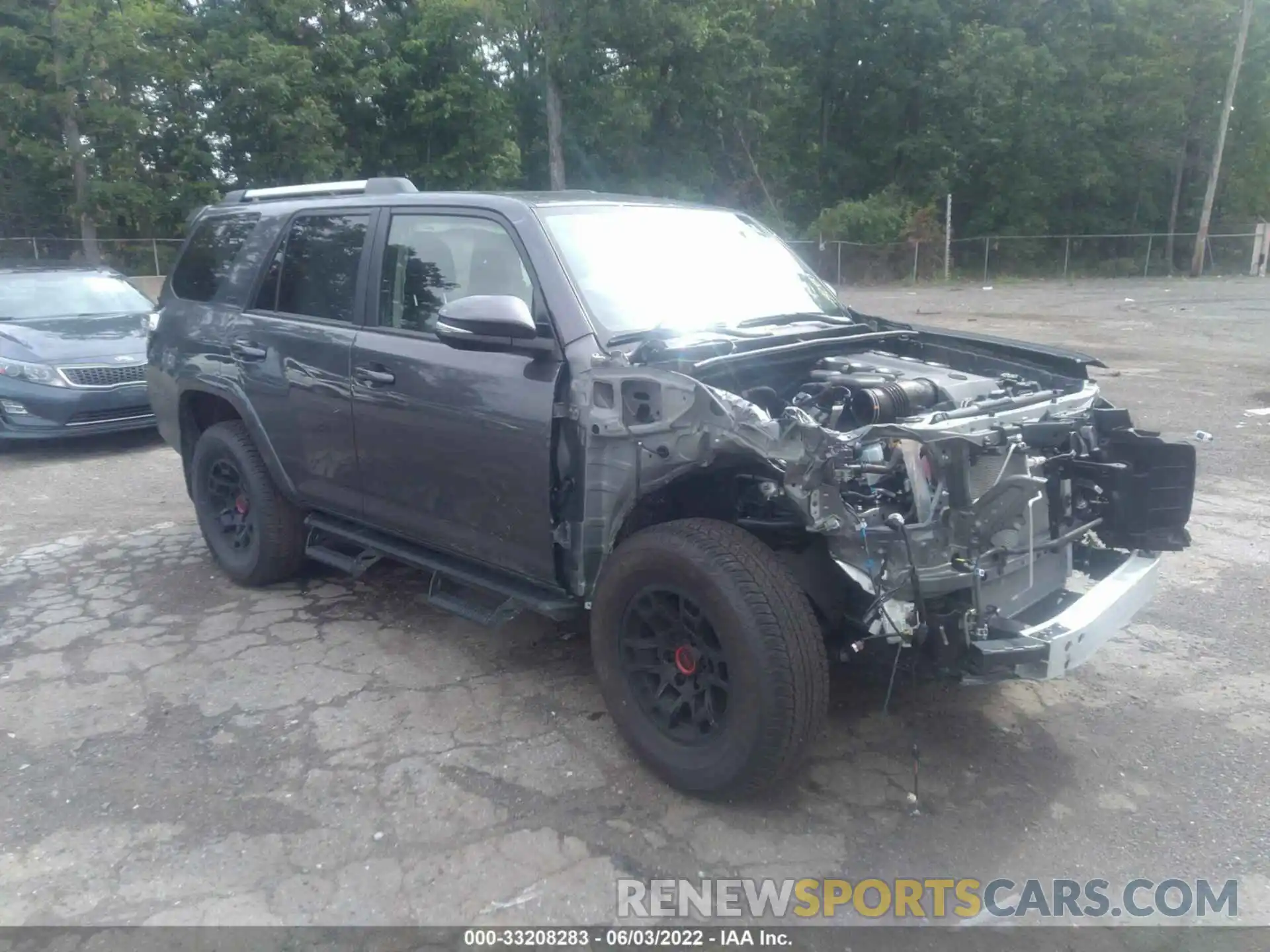 1 Photograph of a damaged car JTENU5JR0N6019846 TOYOTA 4RUNNER 2022