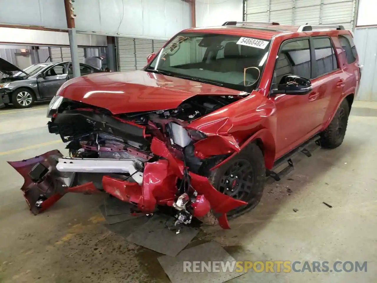 2 Photograph of a damaged car JTENU5JR0N6034170 TOYOTA 4RUNNER 2022