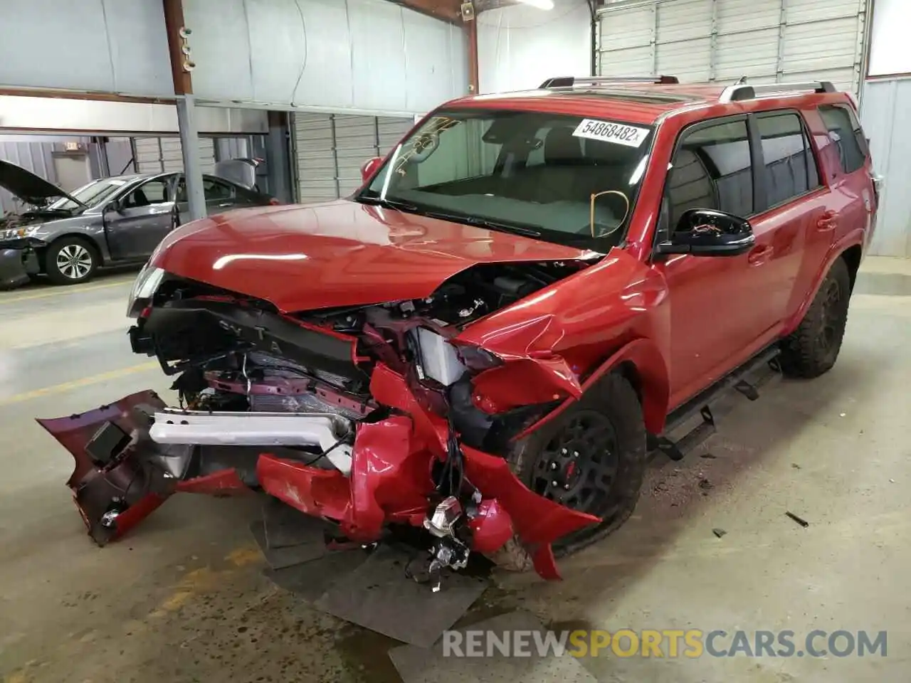 9 Photograph of a damaged car JTENU5JR0N6034170 TOYOTA 4RUNNER 2022