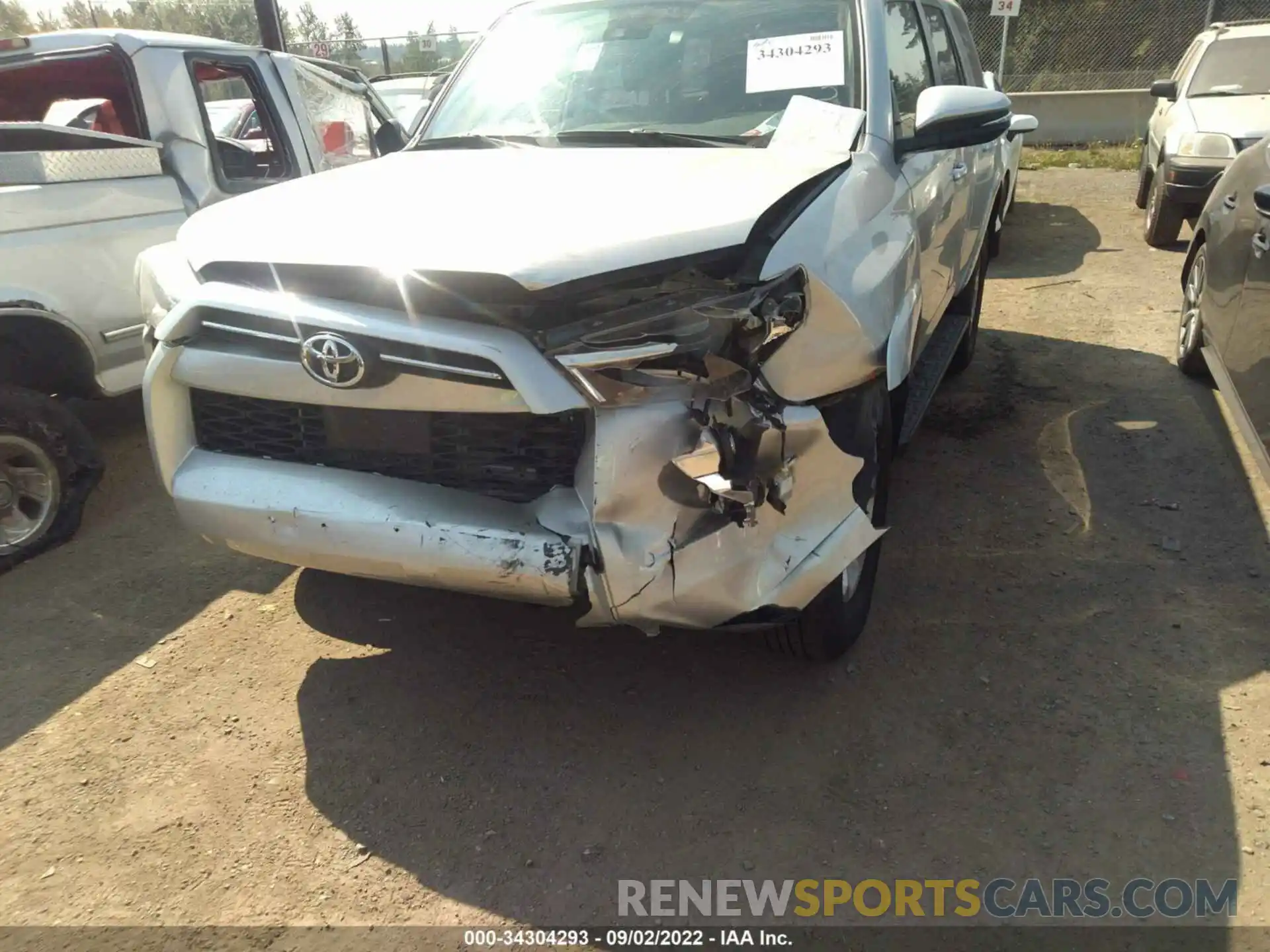 6 Photograph of a damaged car JTENU5JR1N5975651 TOYOTA 4RUNNER 2022