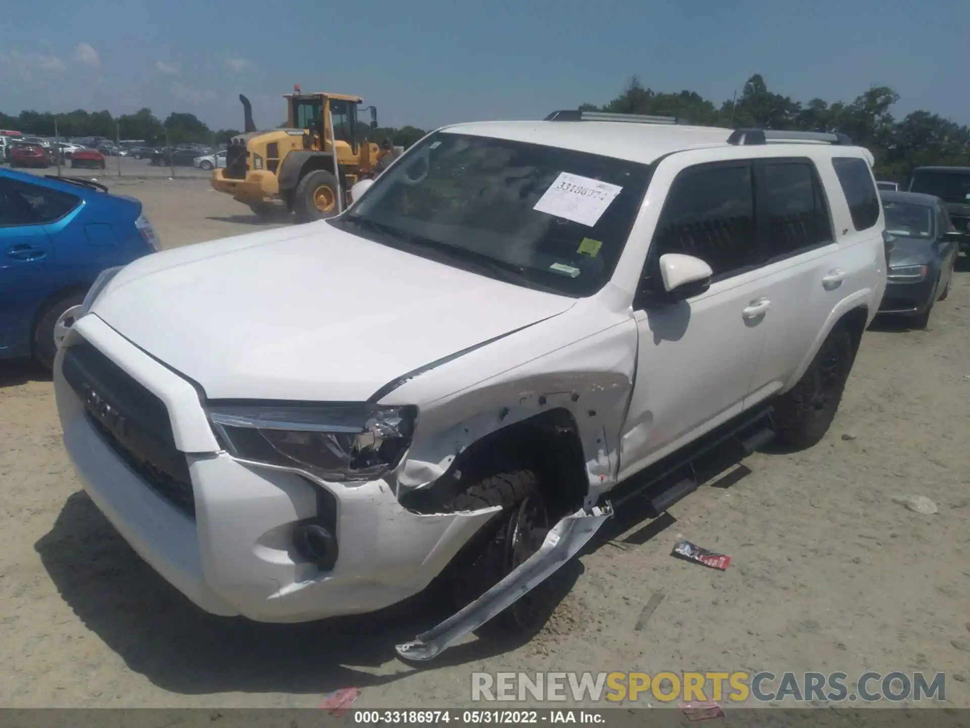 2 Photograph of a damaged car JTENU5JR1N6001923 TOYOTA 4RUNNER 2022