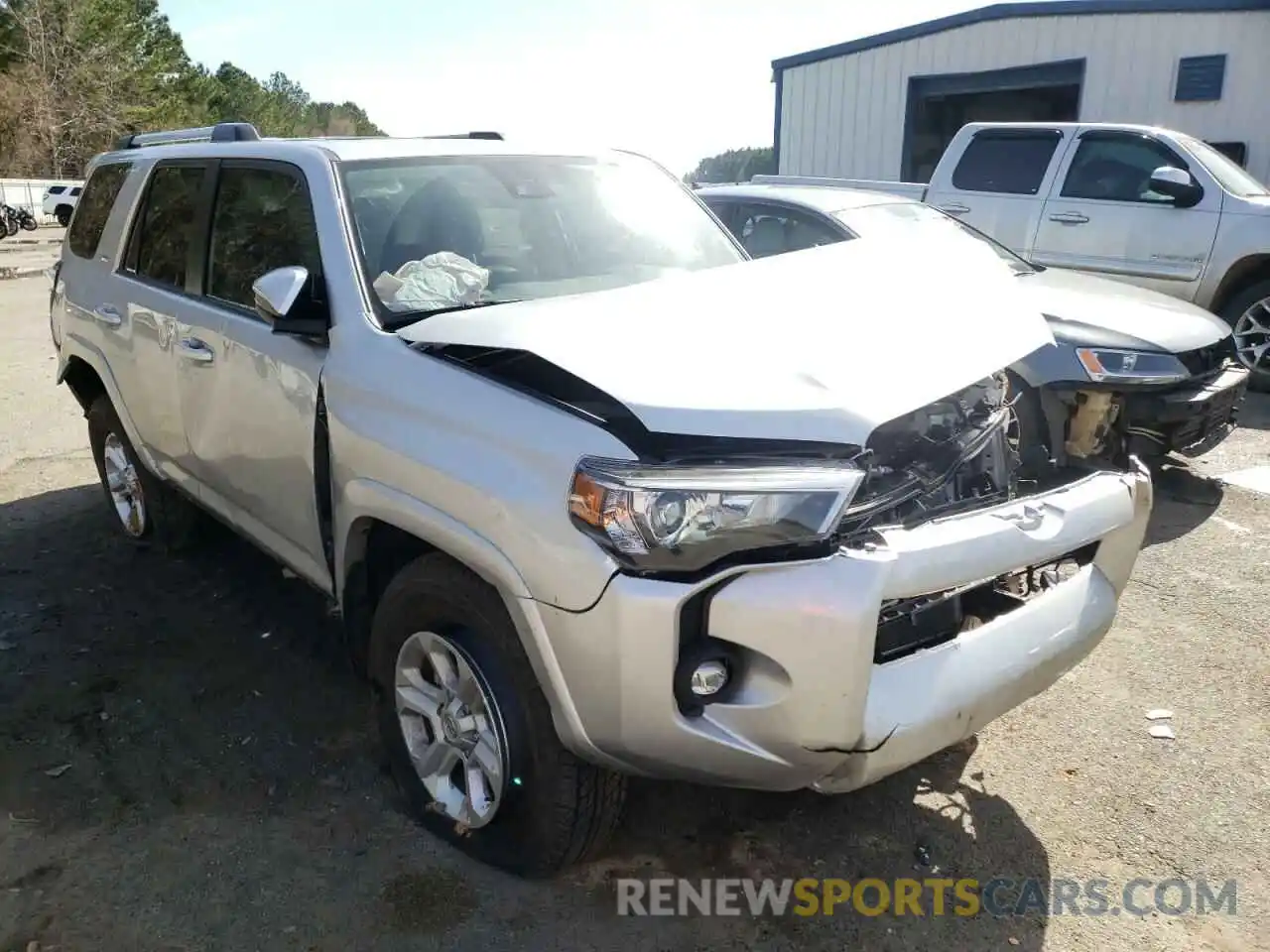 1 Photograph of a damaged car JTENU5JR1N6008225 TOYOTA 4RUNNER 2022