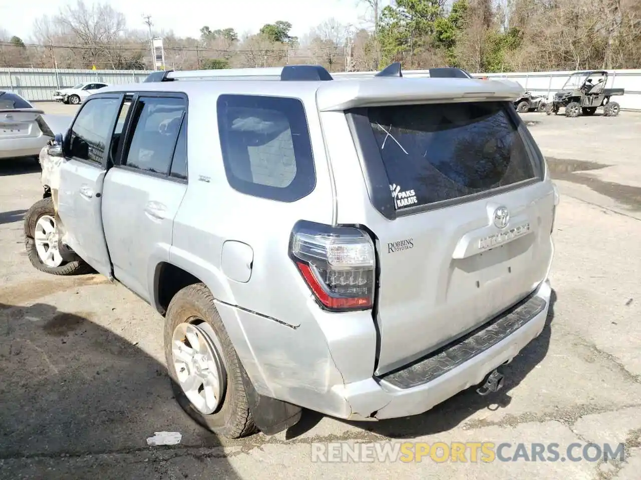 3 Photograph of a damaged car JTENU5JR1N6008225 TOYOTA 4RUNNER 2022