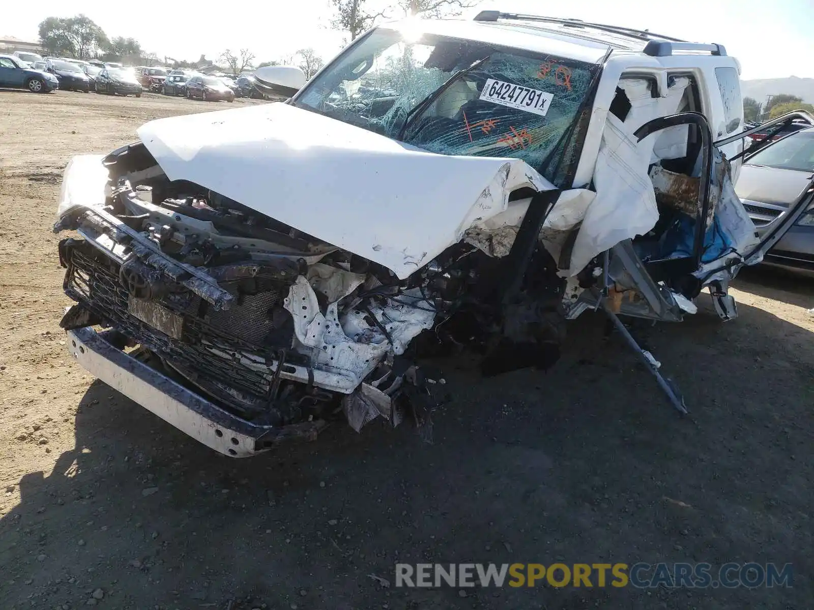 9 Photograph of a damaged car JTENU5JR3N5986974 TOYOTA 4RUNNER 2022