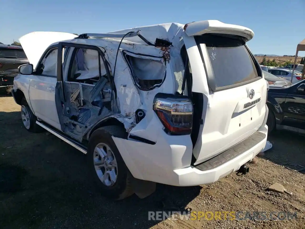 3 Photograph of a damaged car JTENU5JR3N6031408 TOYOTA 4RUNNER 2022