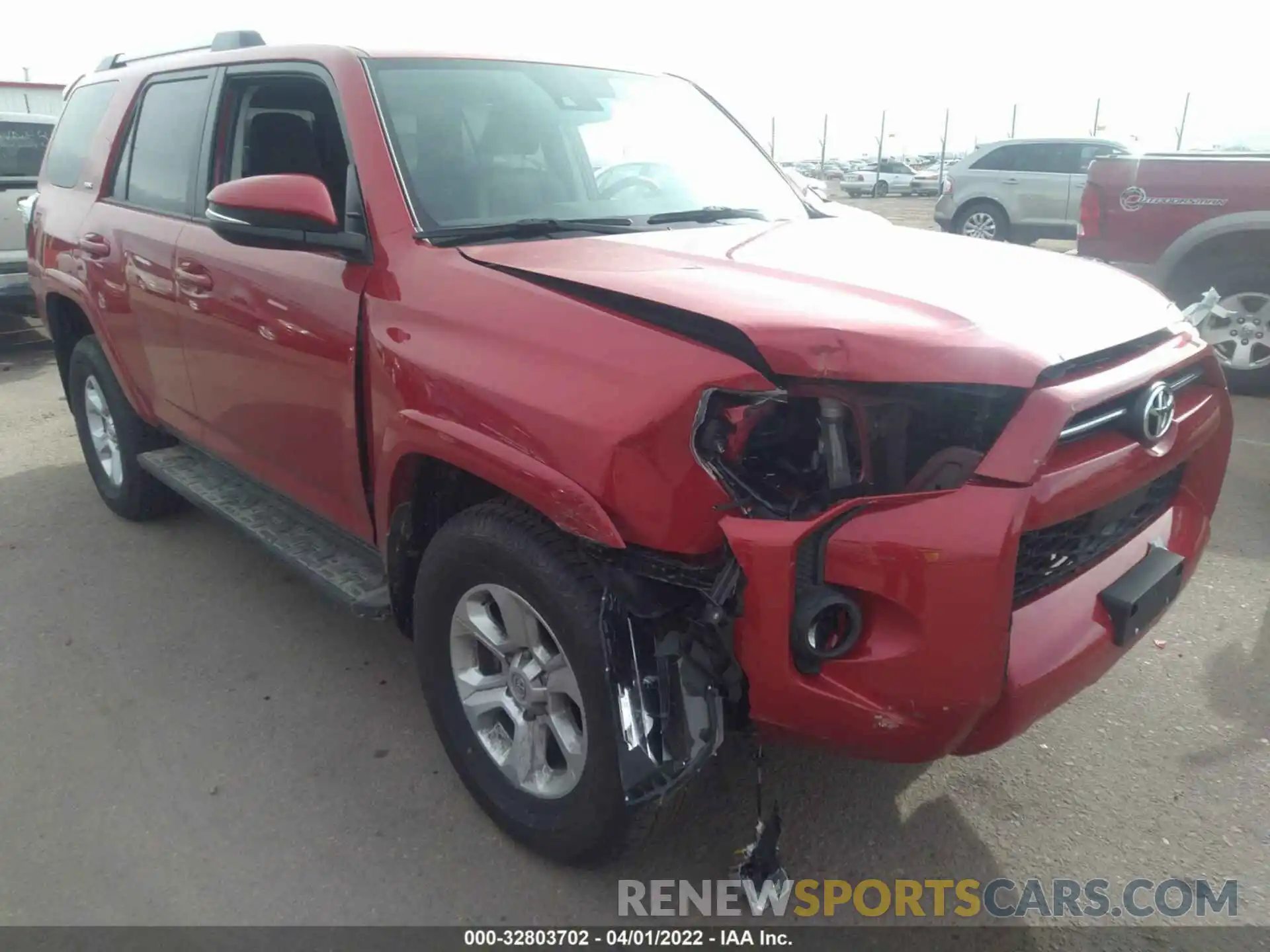 6 Photograph of a damaged car JTENU5JR4N6022281 TOYOTA 4RUNNER 2022