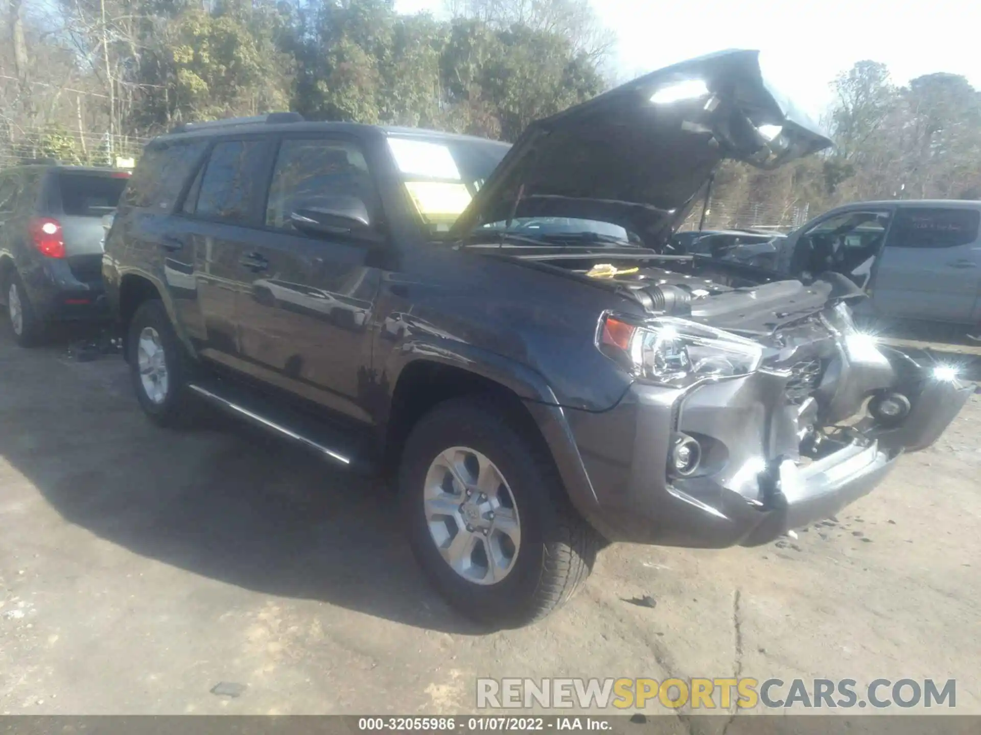 1 Photograph of a damaged car JTENU5JR5N5984515 TOYOTA 4RUNNER 2022