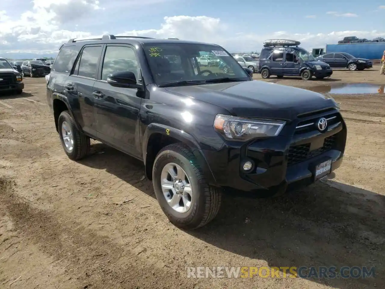 1 Фотография поврежденного автомобиля JTENU5JR5N6036321 TOYOTA 4RUNNER 2022