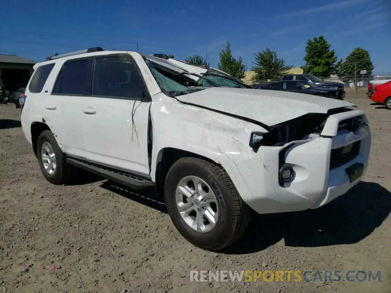 1 Photograph of a damaged car JTENU5JR6N5985947 TOYOTA 4RUNNER 2022