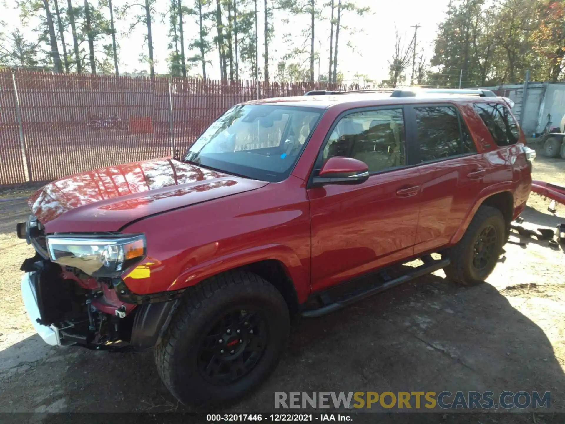 2 Photograph of a damaged car JTENU5JR7N5987366 TOYOTA 4RUNNER 2022