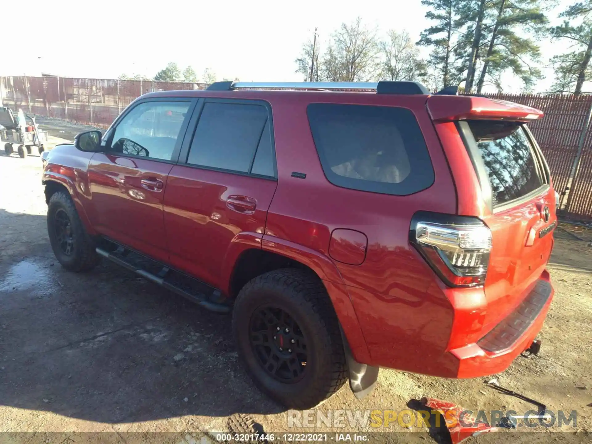 3 Фотография поврежденного автомобиля JTENU5JR7N5987366 TOYOTA 4RUNNER 2022