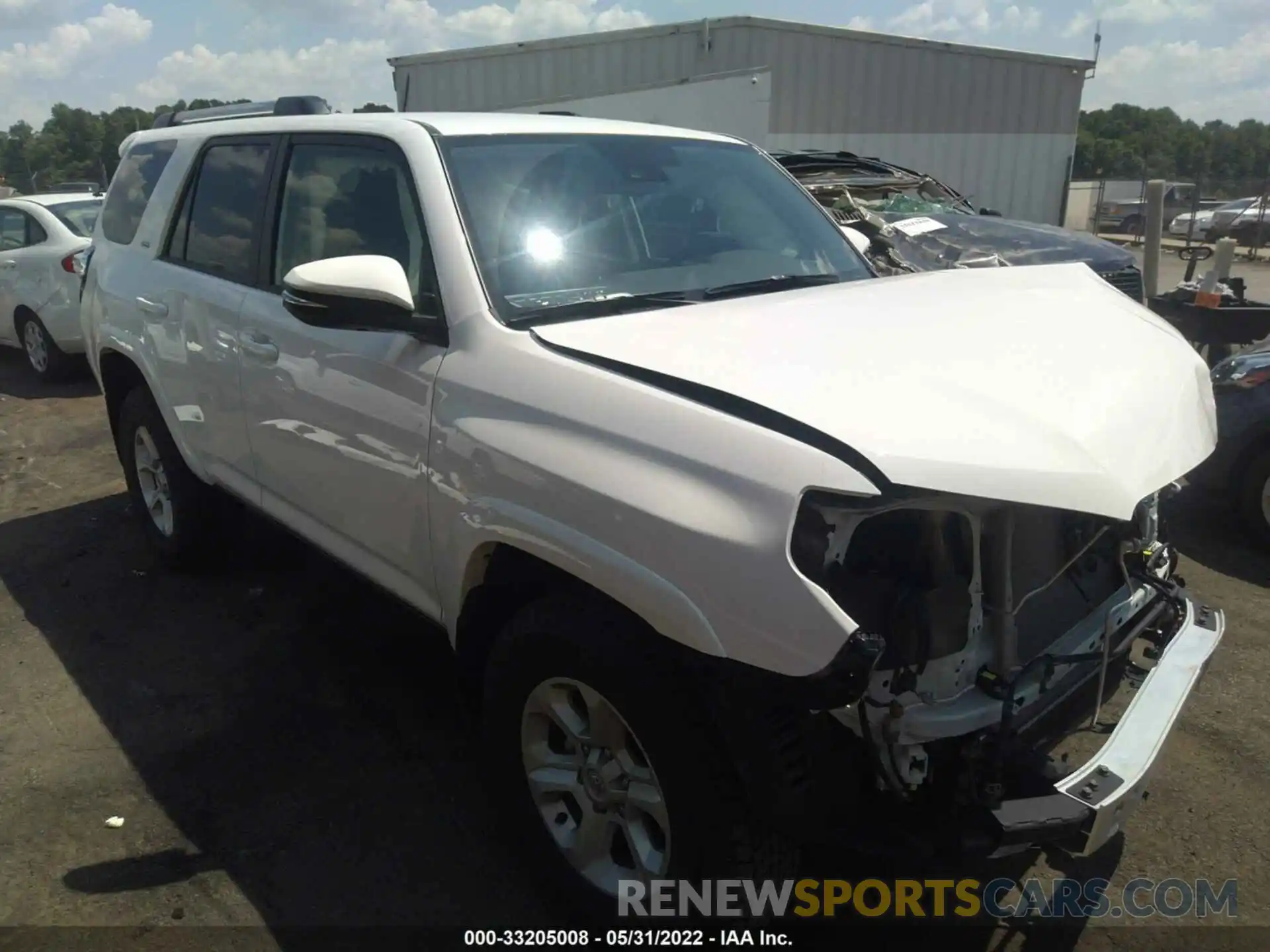 1 Photograph of a damaged car JTENU5JR8N6009260 TOYOTA 4RUNNER 2022