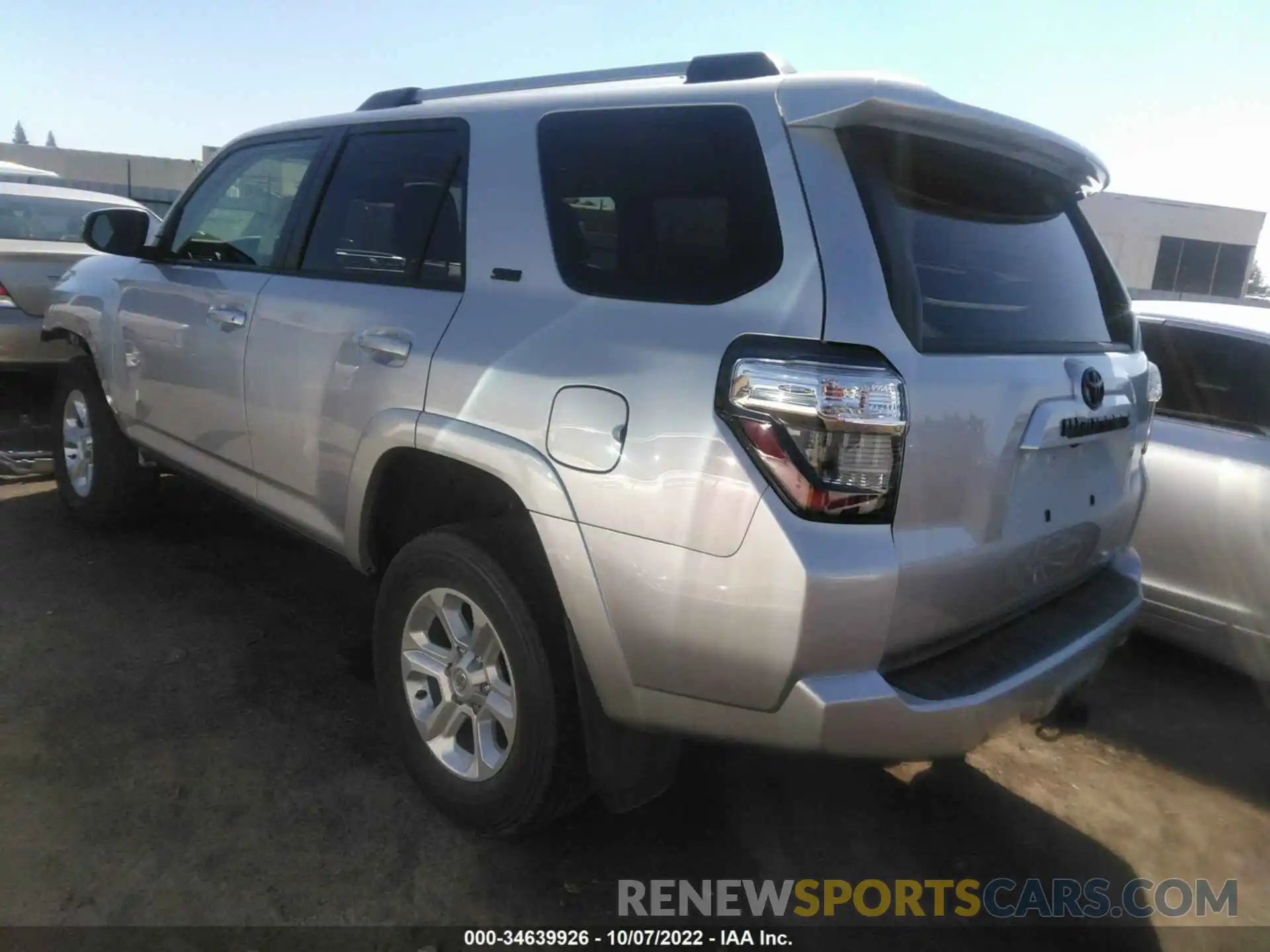 3 Photograph of a damaged car JTENU5JR8N6022123 TOYOTA 4RUNNER 2022