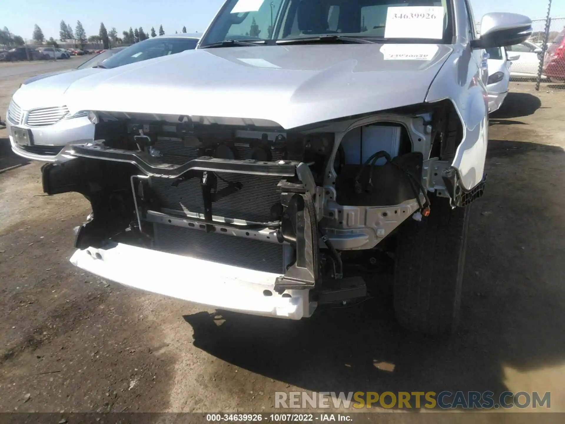 6 Photograph of a damaged car JTENU5JR8N6022123 TOYOTA 4RUNNER 2022