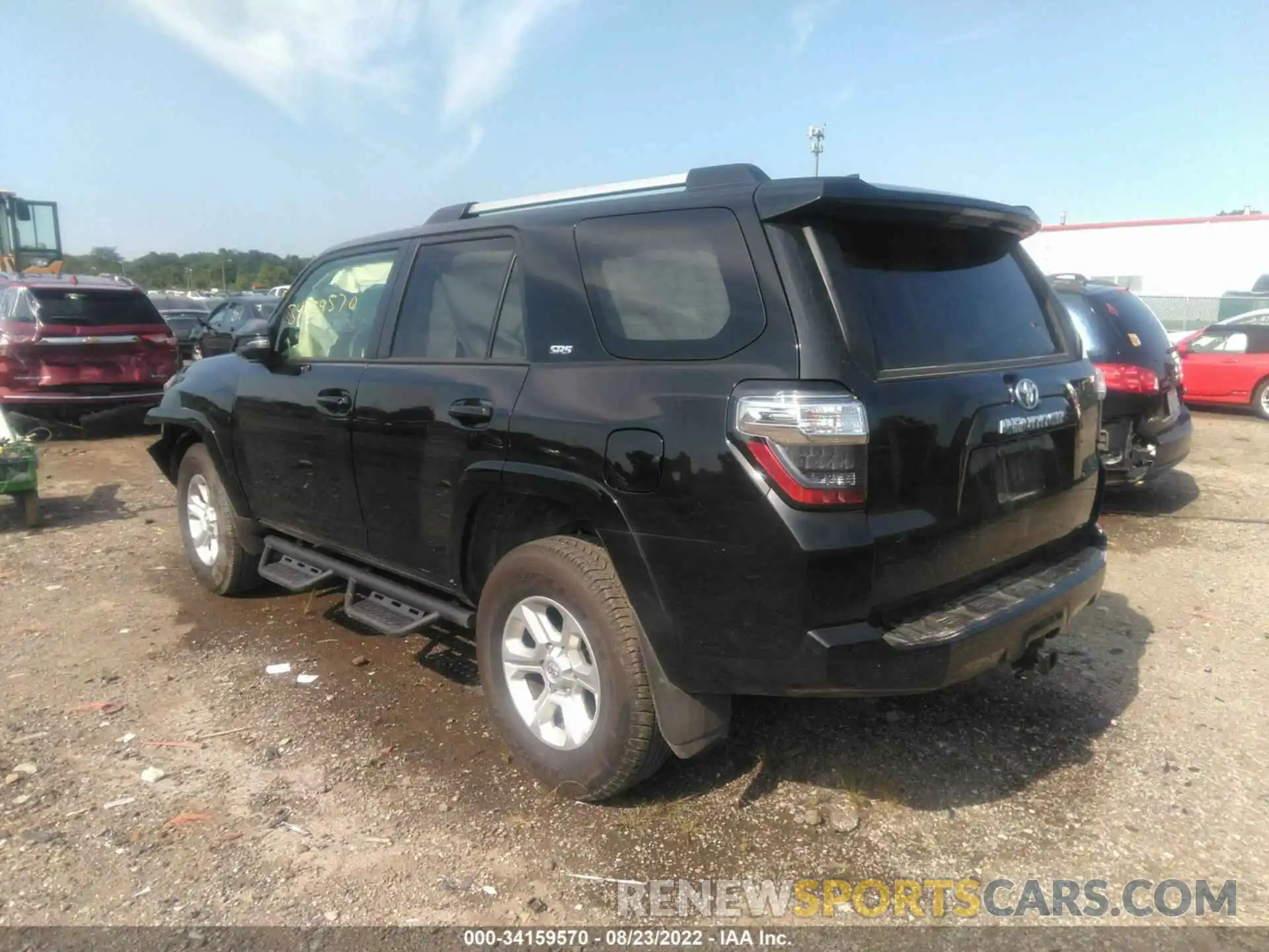 3 Фотография поврежденного автомобиля JTENU5JR9N5994304 TOYOTA 4RUNNER 2022