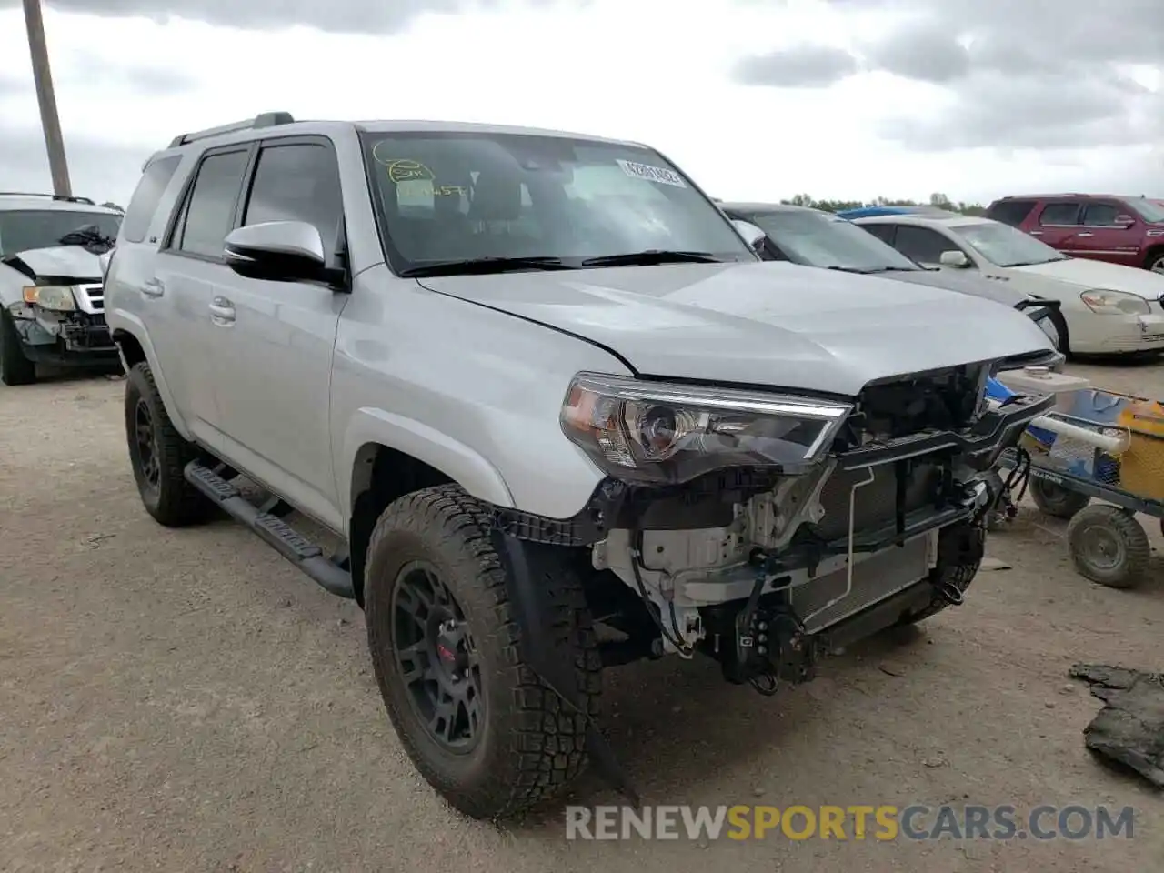 1 Photograph of a damaged car JTENU5JRXN6004657 TOYOTA 4RUNNER 2022