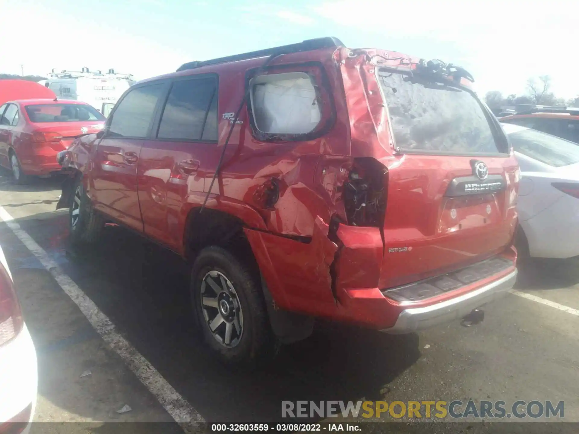 3 Photograph of a damaged car JTEPU5JR1N5978610 TOYOTA 4RUNNER 2022