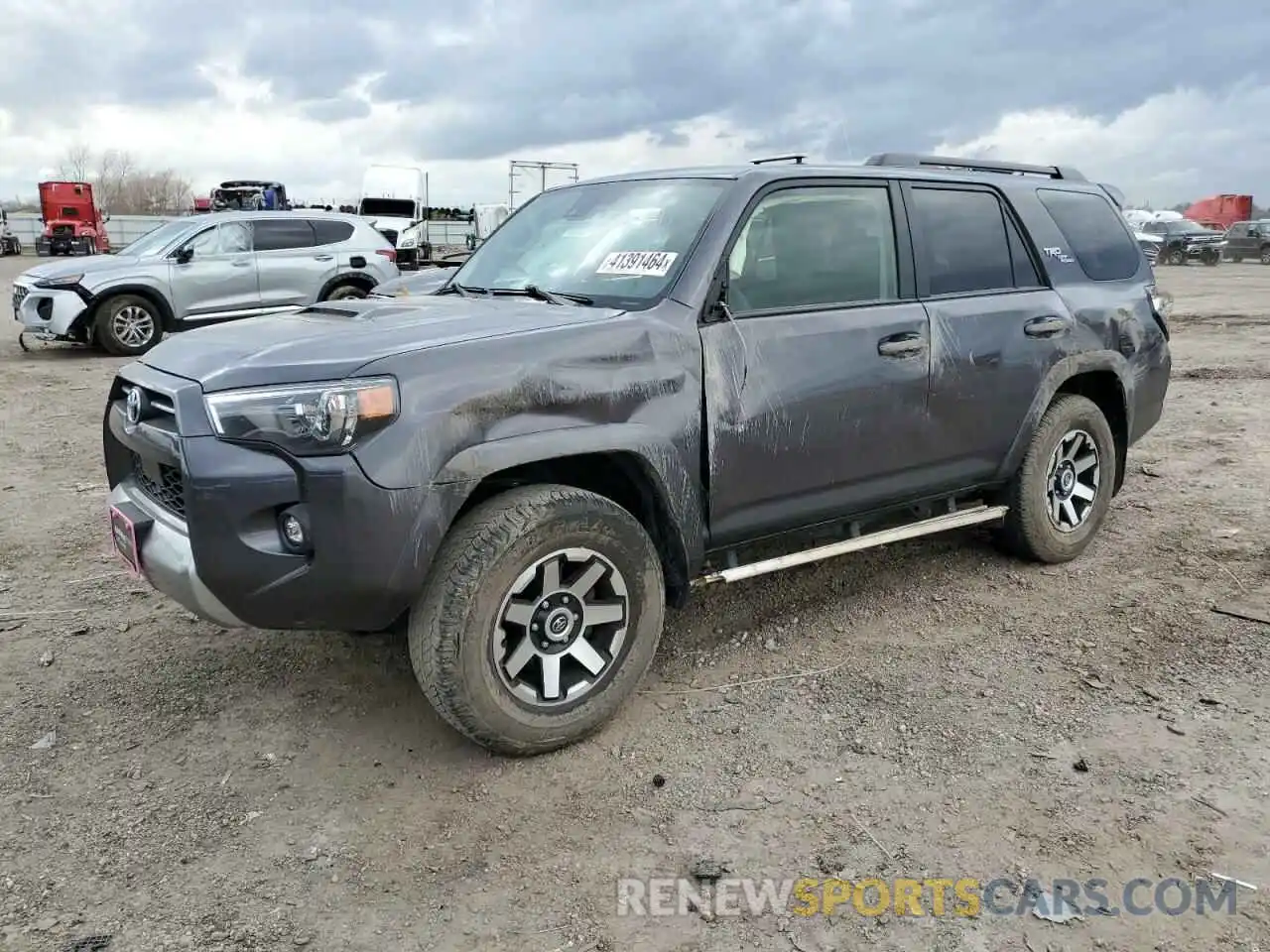 1 Photograph of a damaged car JTEPU5JR1N6009755 TOYOTA 4RUNNER 2022