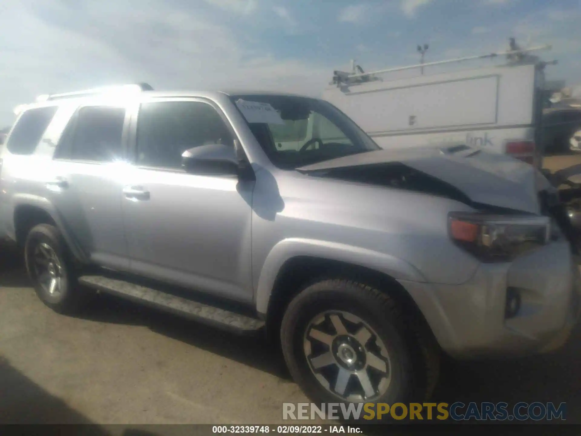 1 Photograph of a damaged car JTEPU5JR2N5974095 TOYOTA 4RUNNER 2022