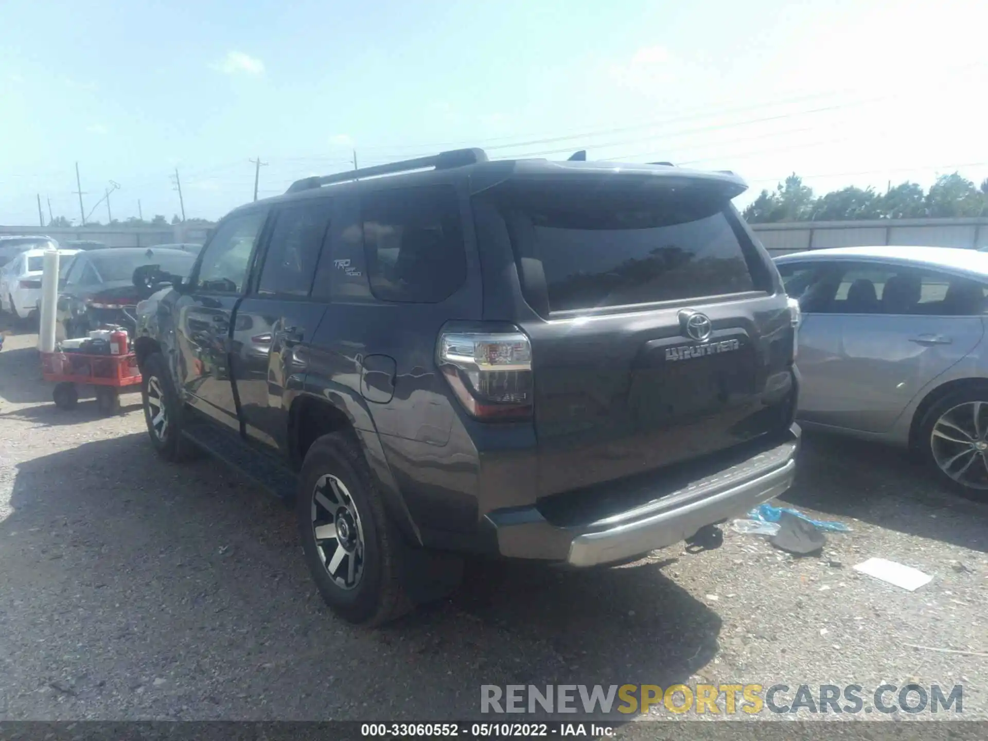 3 Photograph of a damaged car JTEPU5JR4N5983199 TOYOTA 4RUNNER 2022