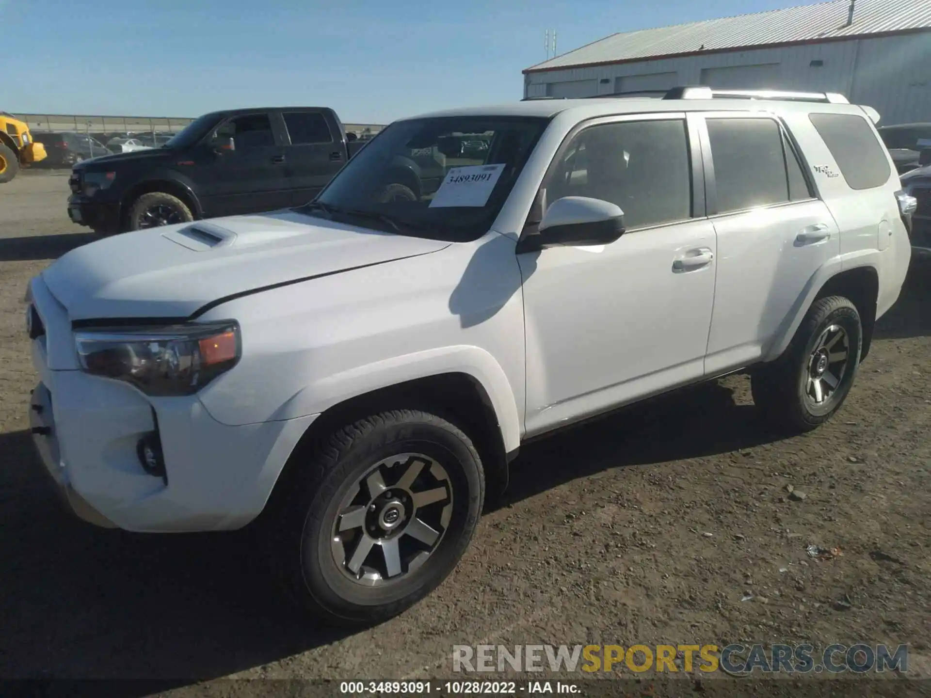 2 Photograph of a damaged car JTEPU5JR4N6028350 TOYOTA 4RUNNER 2022