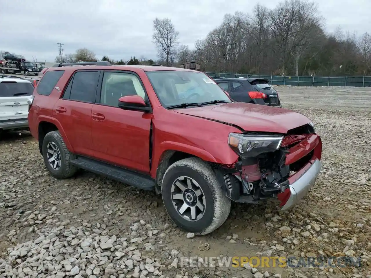 4 Photograph of a damaged car JTEPU5JR5N6063902 TOYOTA 4RUNNER 2022