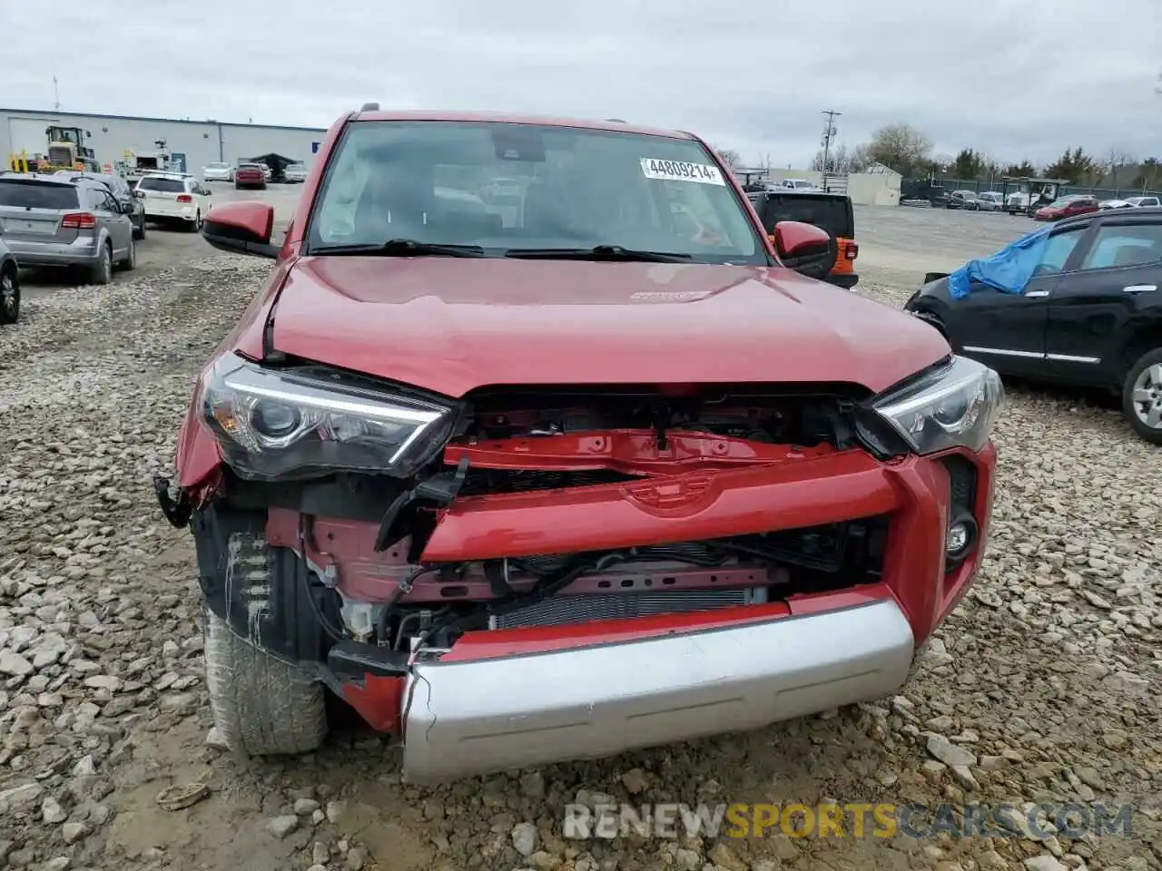 5 Photograph of a damaged car JTEPU5JR5N6063902 TOYOTA 4RUNNER 2022