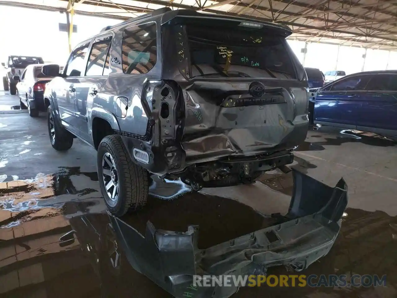 3 Photograph of a damaged car JTEPU5JR6N6009041 TOYOTA 4RUNNER 2022