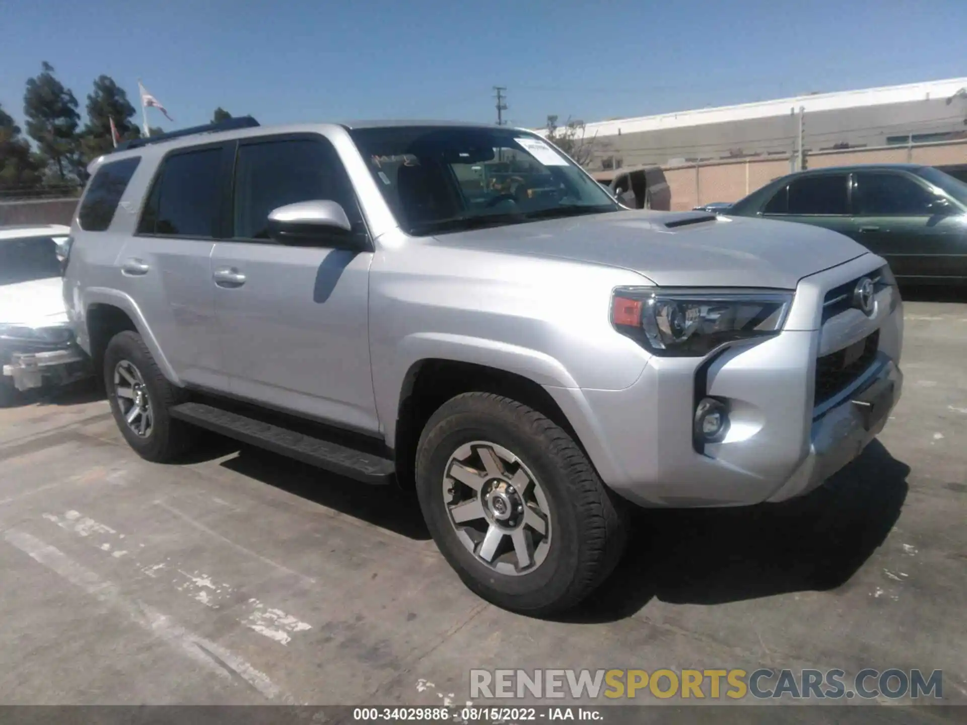 1 Photograph of a damaged car JTEPU5JR7N6044185 TOYOTA 4RUNNER 2022