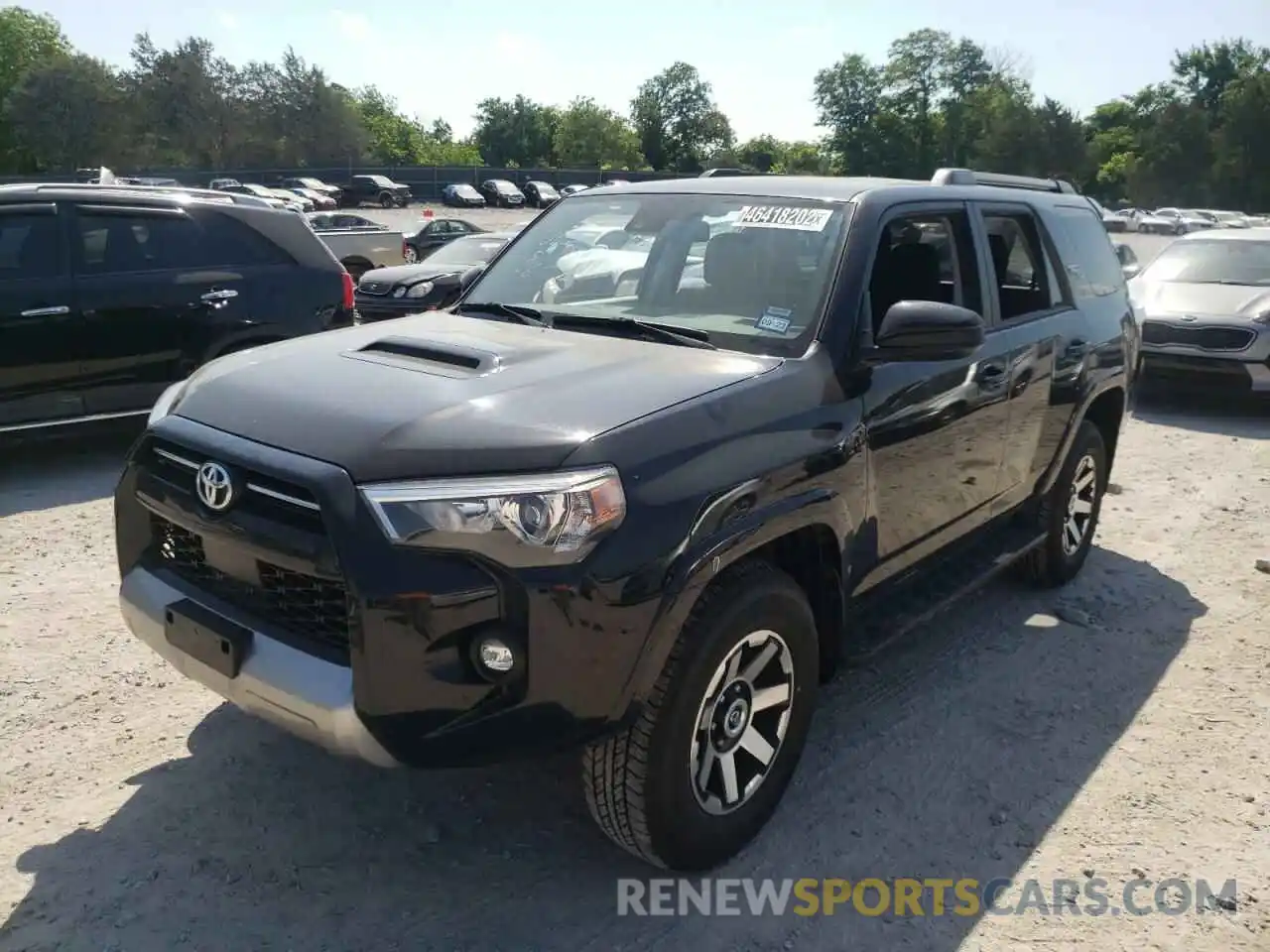 2 Photograph of a damaged car JTEPU5JRXN5984177 TOYOTA 4RUNNER 2022