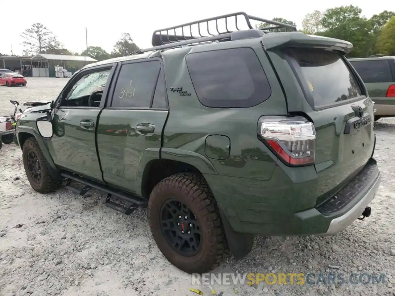 3 Photograph of a damaged car JTERU5JR0N5973147 TOYOTA 4RUNNER 2022