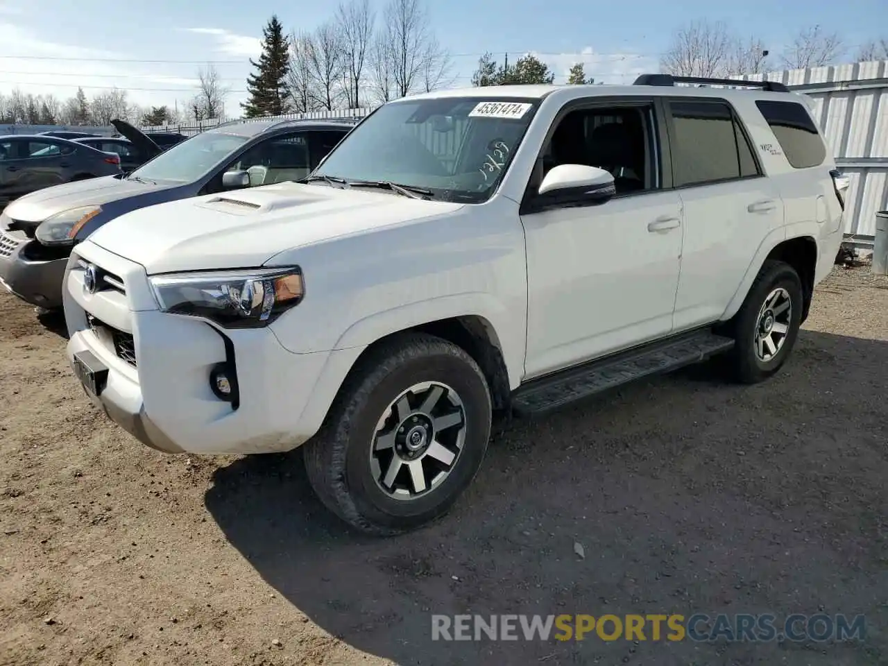 1 Фотография поврежденного автомобиля JTERU5JR0N6037636 TOYOTA 4RUNNER 2022