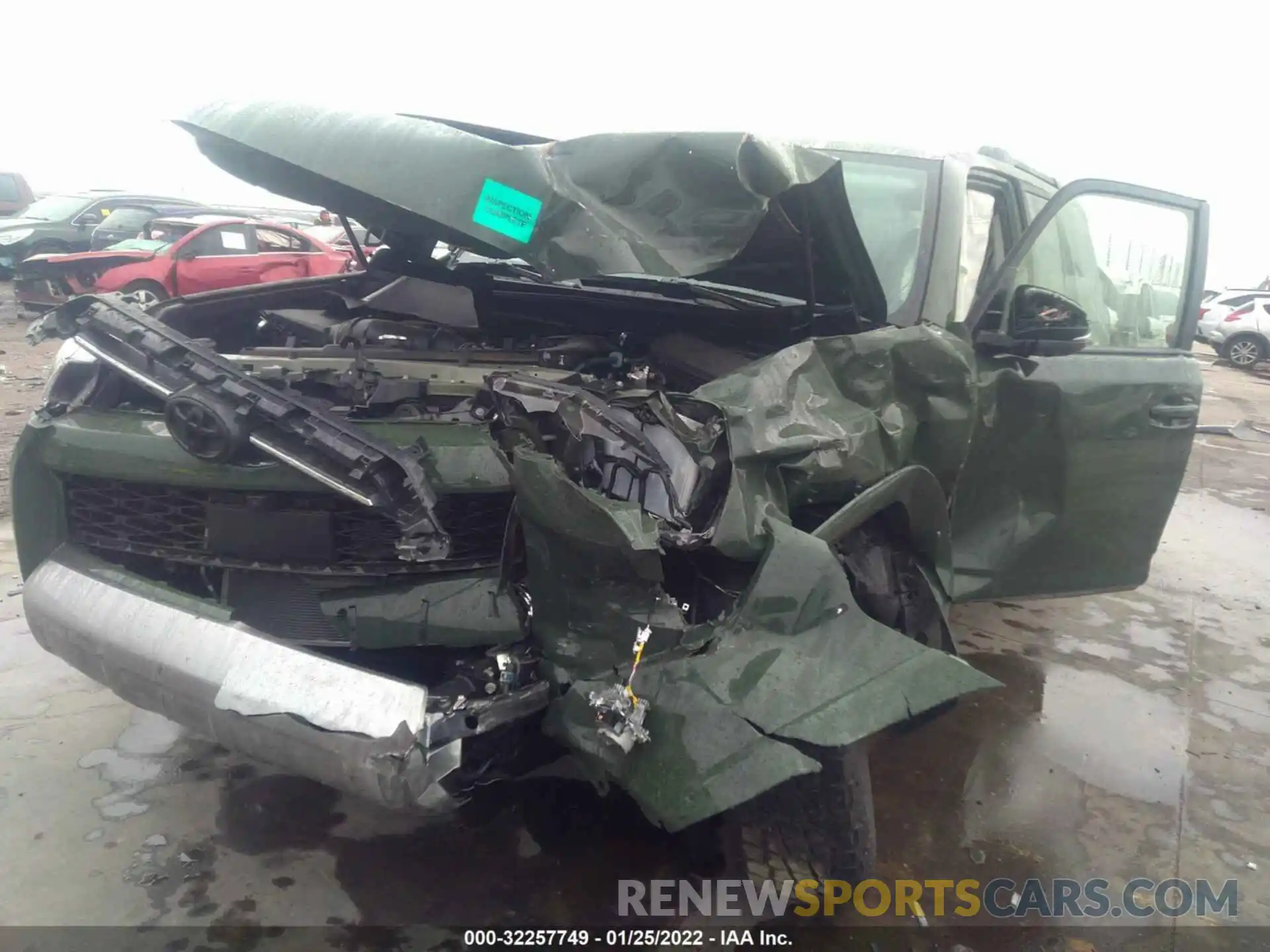 6 Photograph of a damaged car JTERU5JR1N6010316 TOYOTA 4RUNNER 2022