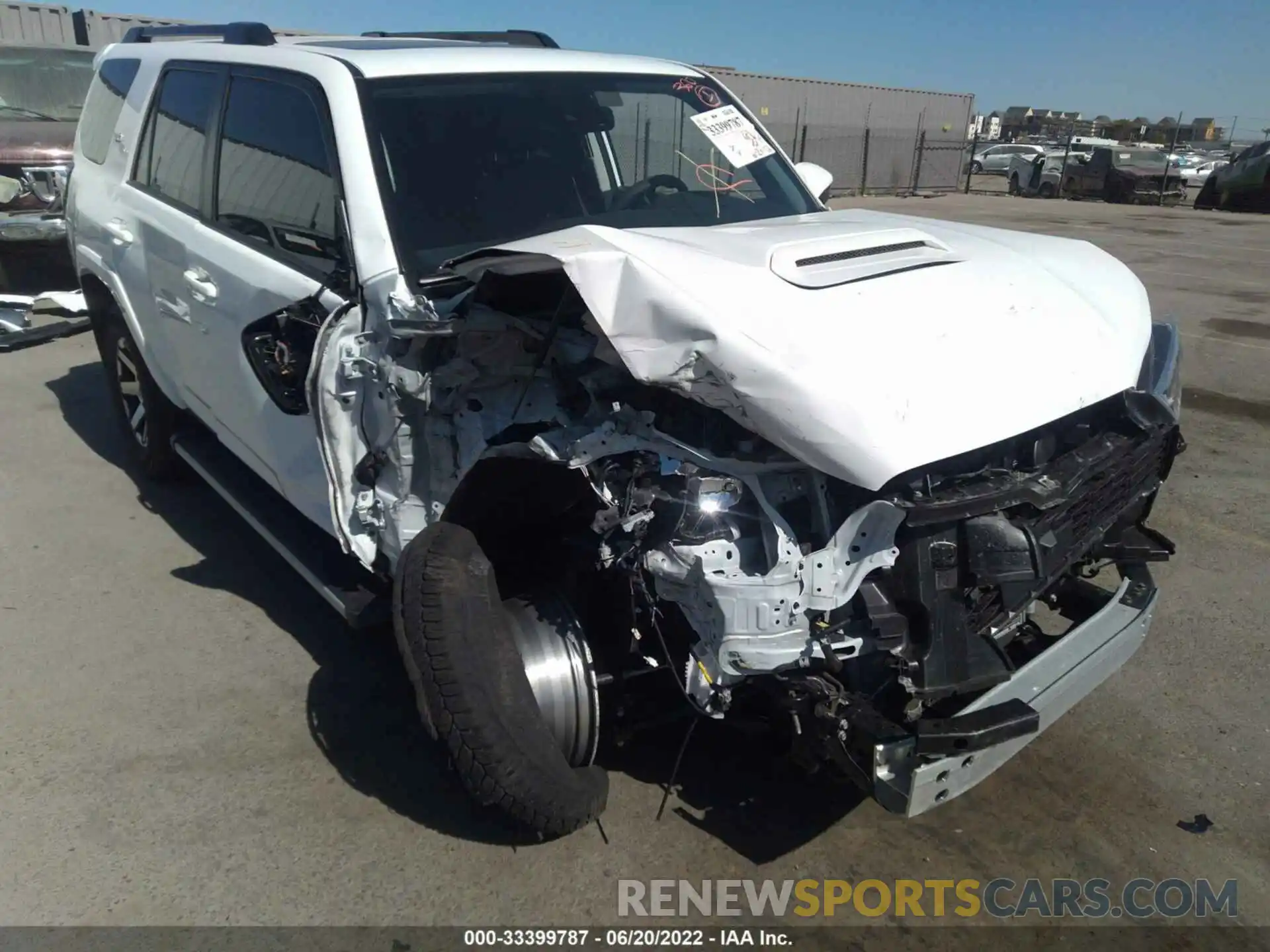 6 Photograph of a damaged car JTERU5JR1N6042960 TOYOTA 4RUNNER 2022