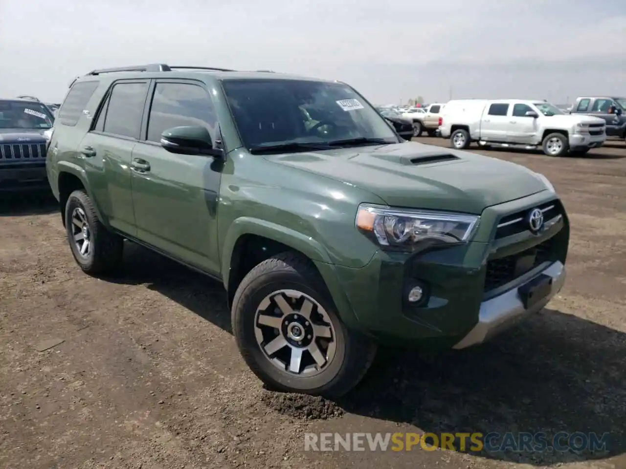 1 Photograph of a damaged car JTERU5JR5N6019794 TOYOTA 4RUNNER 2022