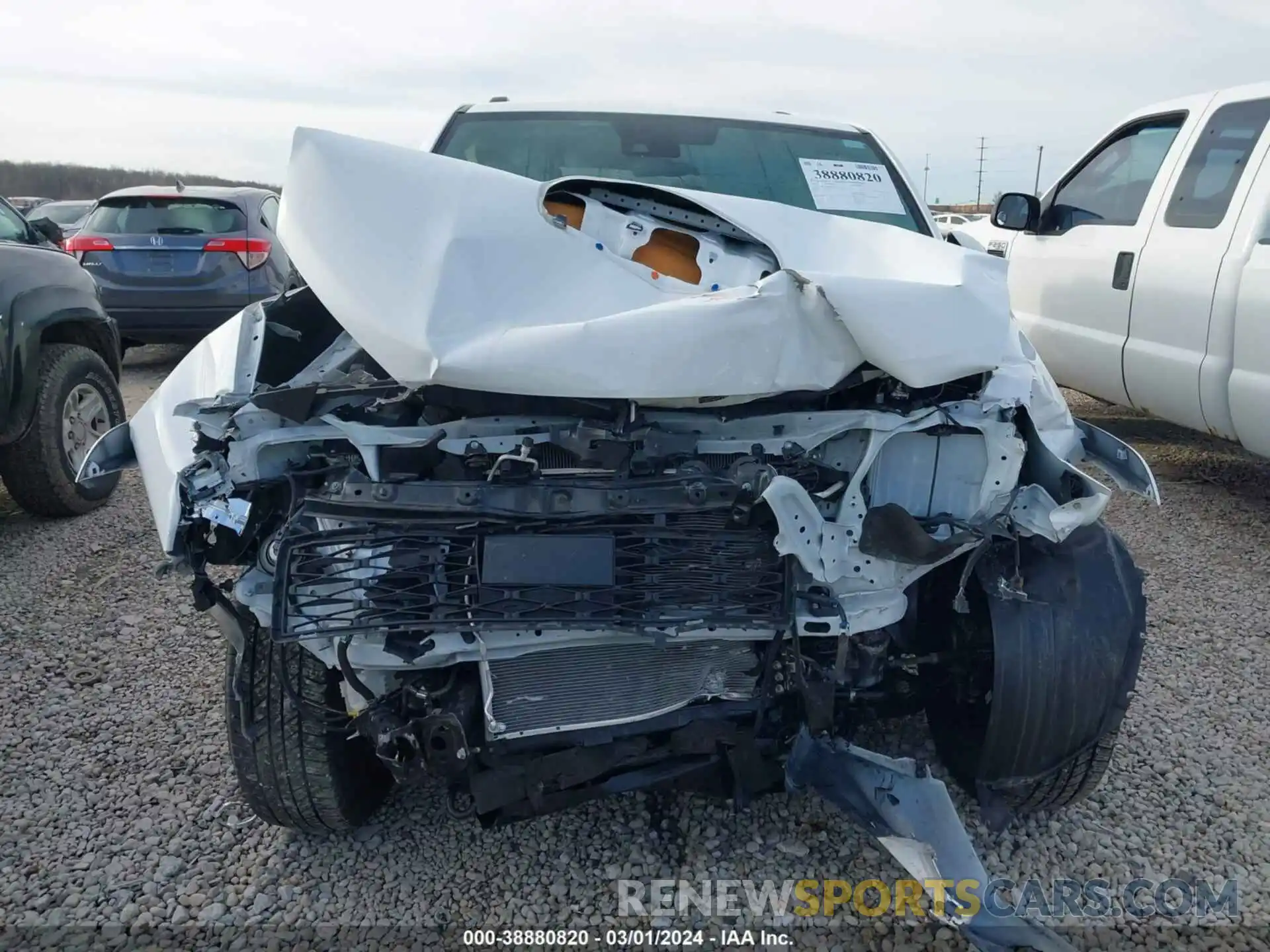 12 Photograph of a damaged car JTERU5JR5N6059101 TOYOTA 4RUNNER 2022