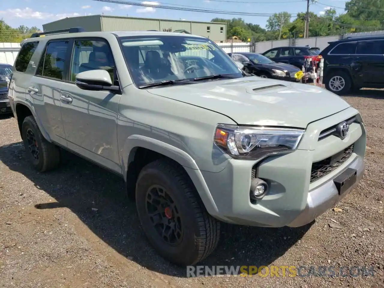 1 Photograph of a damaged car JTERU5JR6N6029816 TOYOTA 4RUNNER 2022