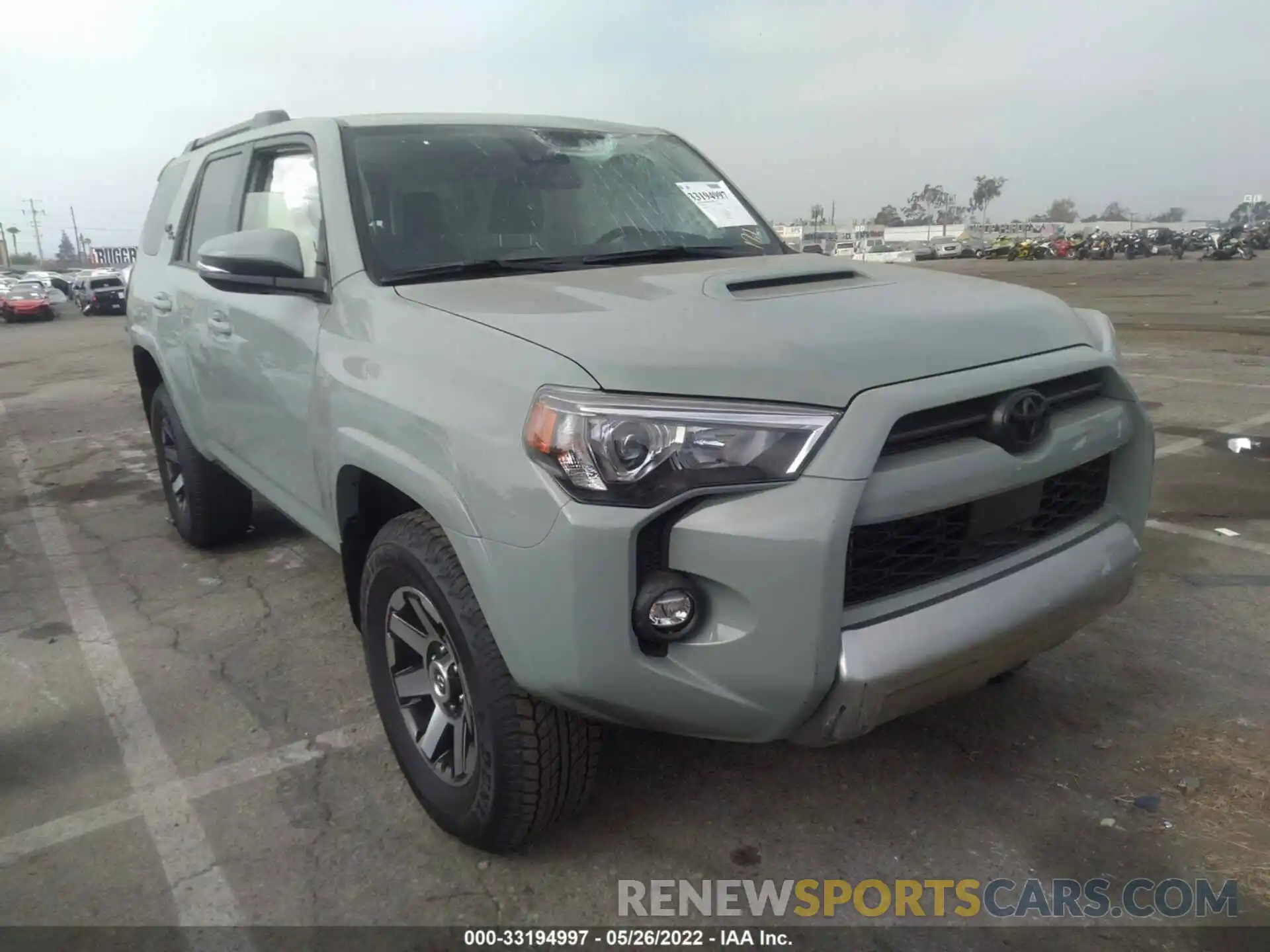 1 Фотография поврежденного автомобиля JTERU5JR8N6036007 TOYOTA 4RUNNER 2022