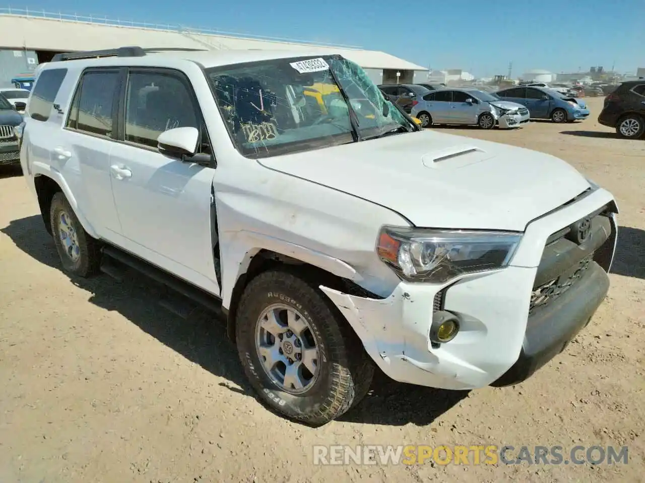 1 Photograph of a damaged car JTERU5JRXN5991977 TOYOTA 4RUNNER 2022