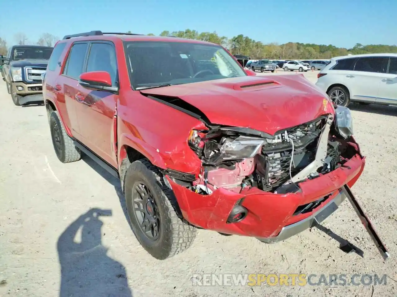 1 Photograph of a damaged car JTERU5JRXN6021931 TOYOTA 4RUNNER 2022