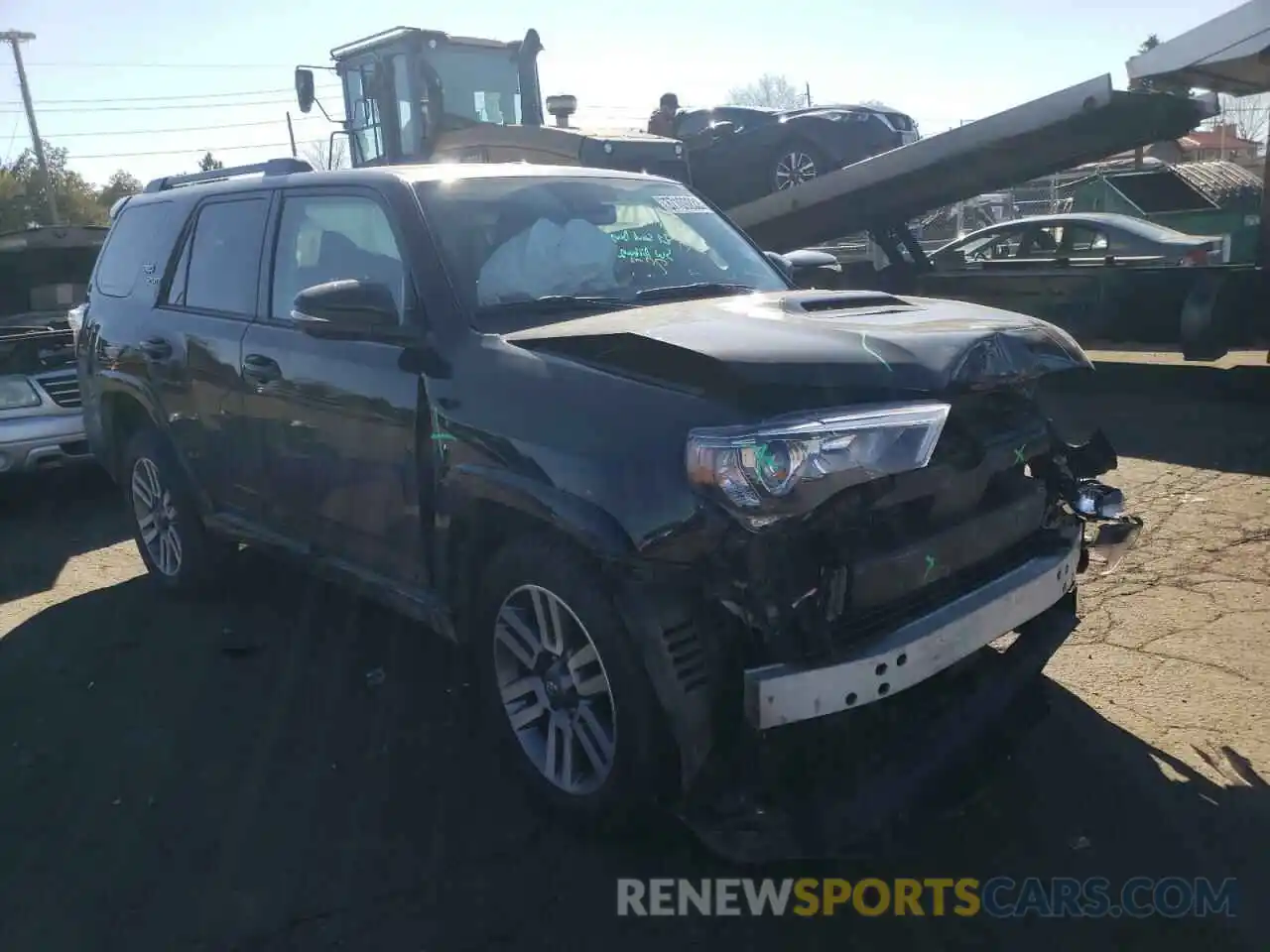 1 Photograph of a damaged car JTESU5JR2N6012870 TOYOTA 4RUNNER 2022