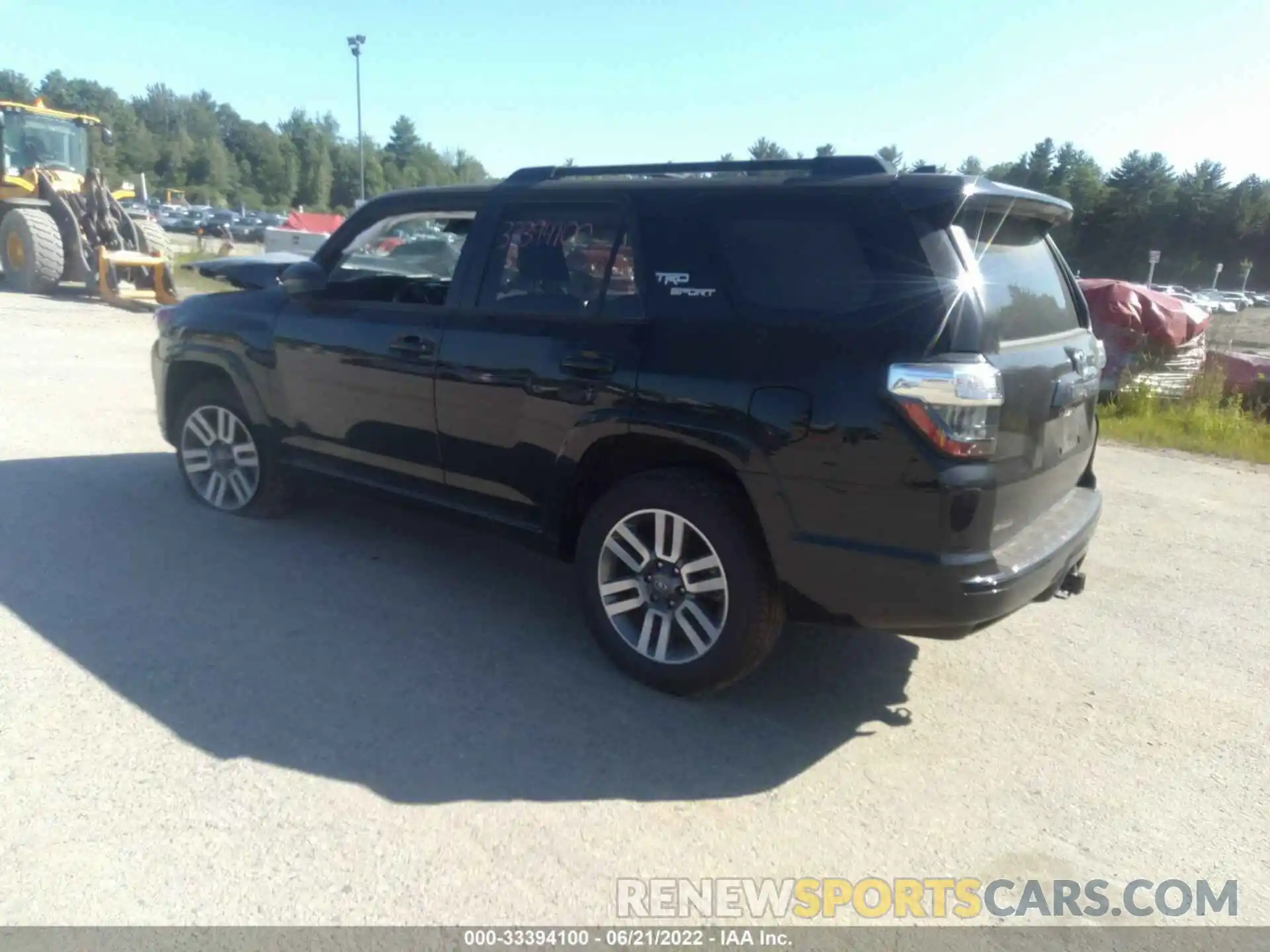 3 Photograph of a damaged car JTESU5JR8N6027387 TOYOTA 4RUNNER 2022