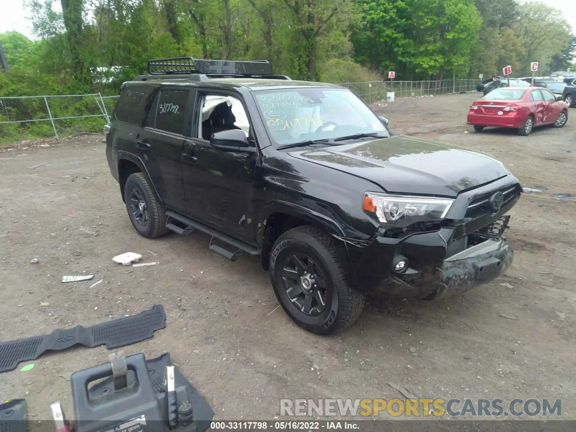 1 Фотография поврежденного автомобиля JTETU5JR1N5974894 TOYOTA 4RUNNER 2022