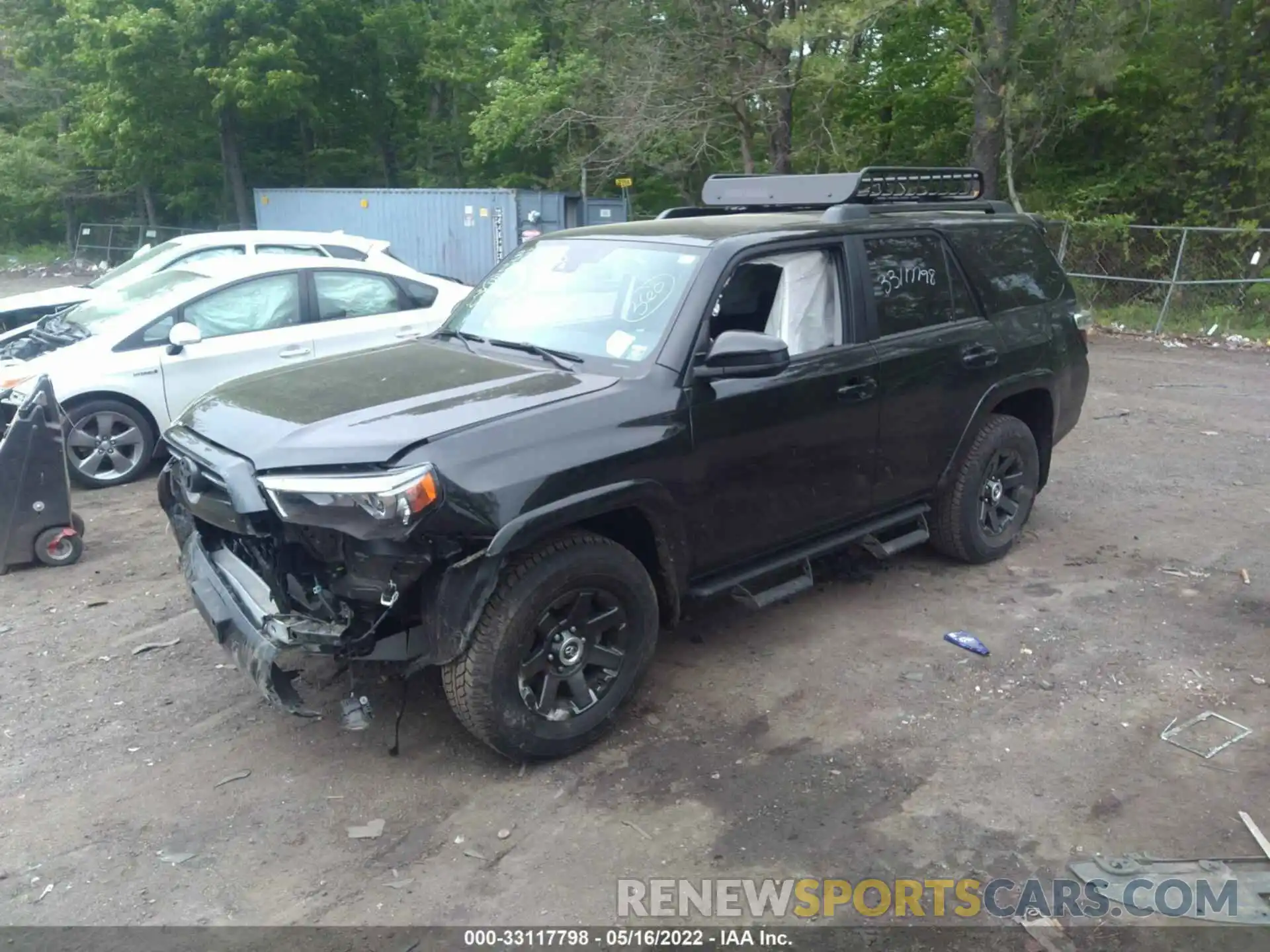 2 Фотография поврежденного автомобиля JTETU5JR1N5974894 TOYOTA 4RUNNER 2022