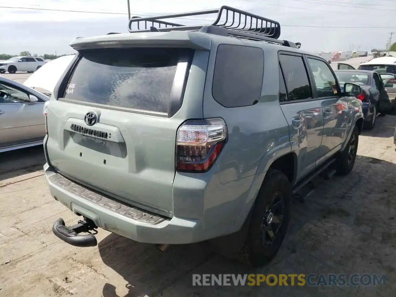 4 Фотография поврежденного автомобиля JTETU5JR1N6024416 TOYOTA 4RUNNER 2022