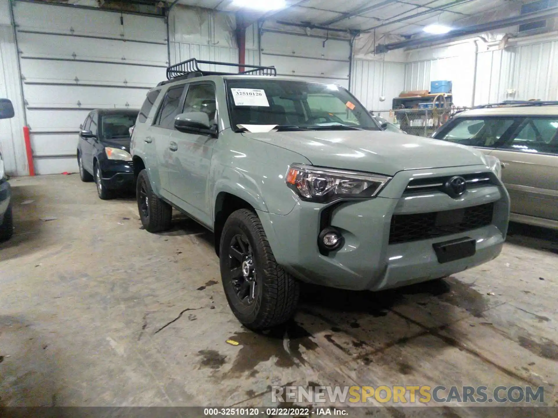 1 Photograph of a damaged car JTETU5JR6N5976091 TOYOTA 4RUNNER 2022