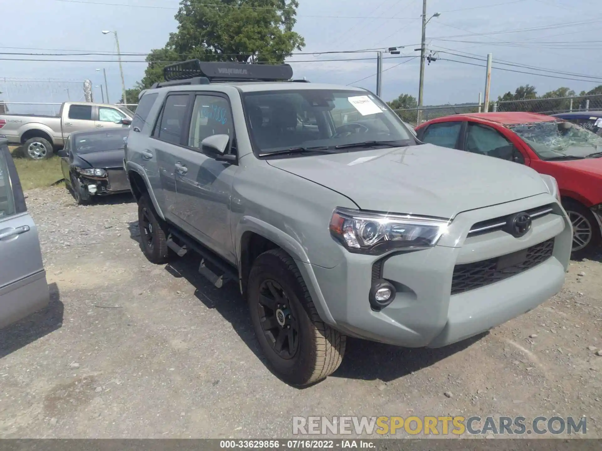 1 Photograph of a damaged car JTETU5JR8N5984984 TOYOTA 4RUNNER 2022