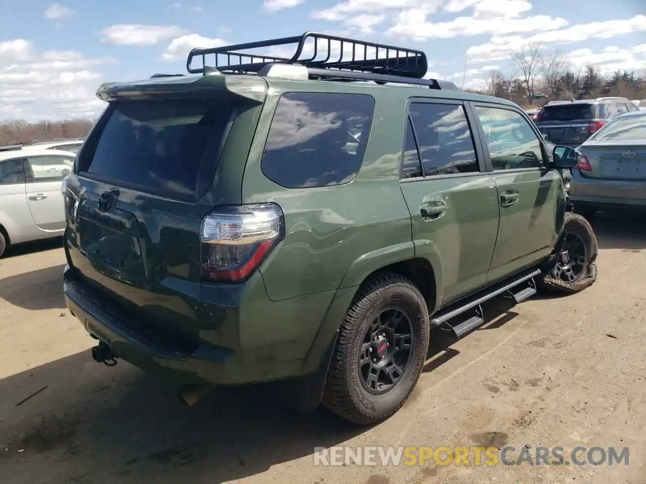 3 Photograph of a damaged car JTETU5JRXN6028528 TOYOTA 4RUNNER 2022