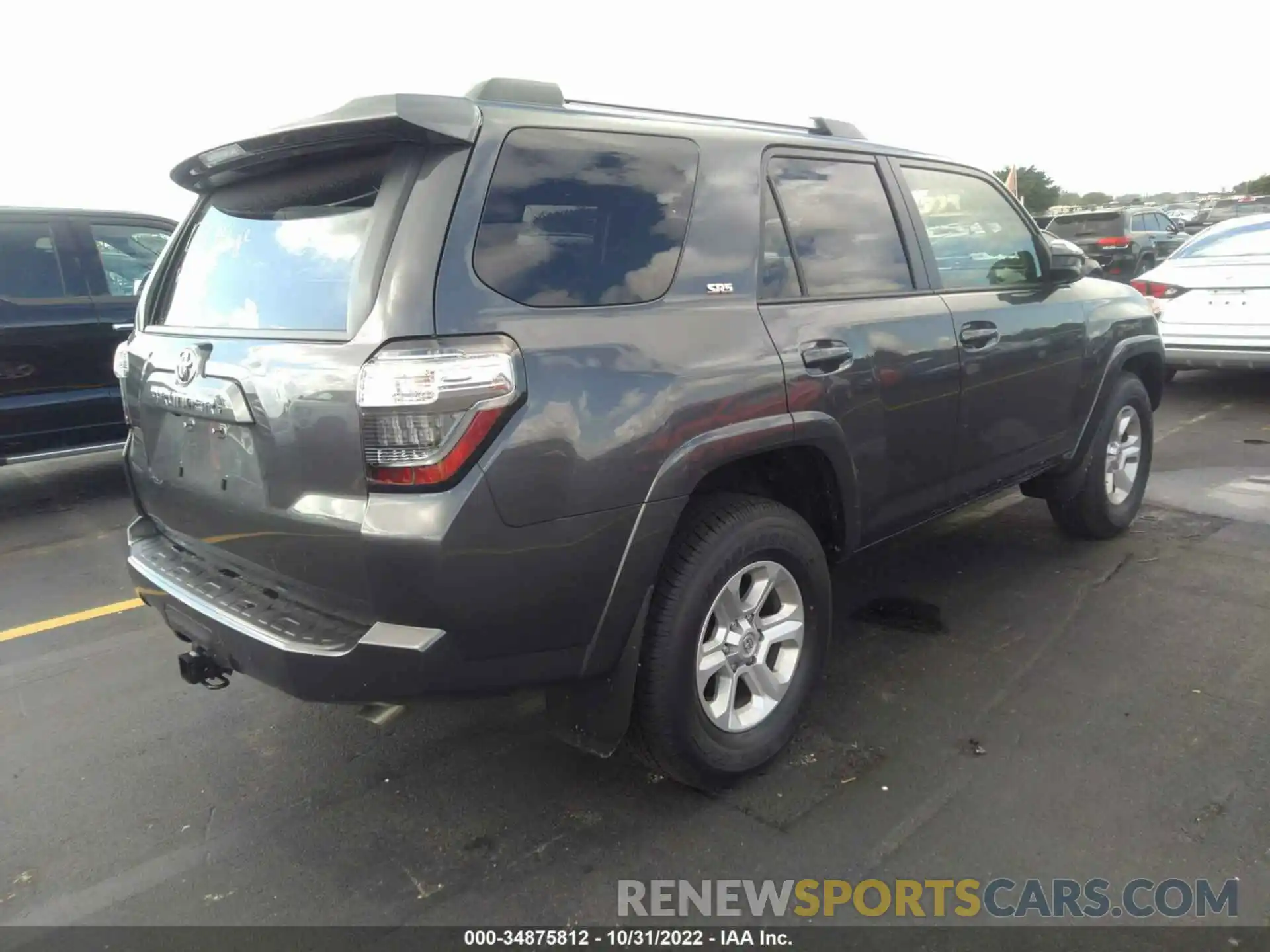 4 Photograph of a damaged car JTEEU5JR0P5278412 TOYOTA 4RUNNER 2023